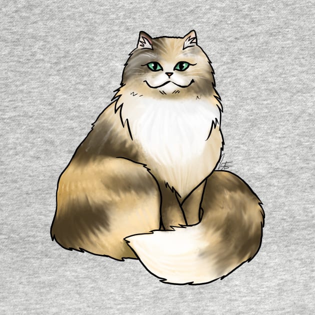 Cat - Persian - Calico by Jen's Dogs Custom Gifts and Designs